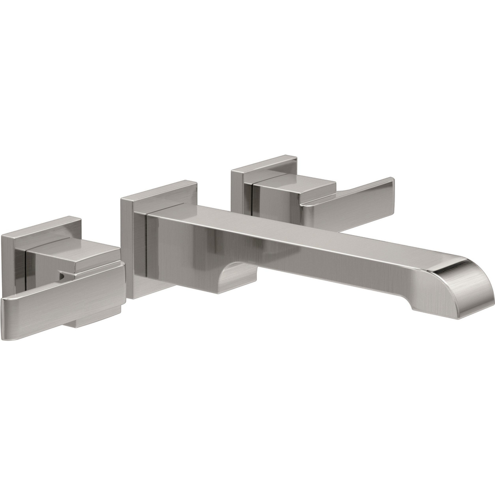 Two Handle Wall-Mount Lavatory Faucet T3567LF-SSWL | Delta Faucet