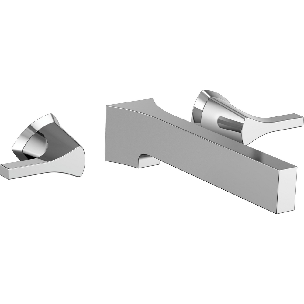 Two Handle Wall Mount Bathroom Faucet Trim