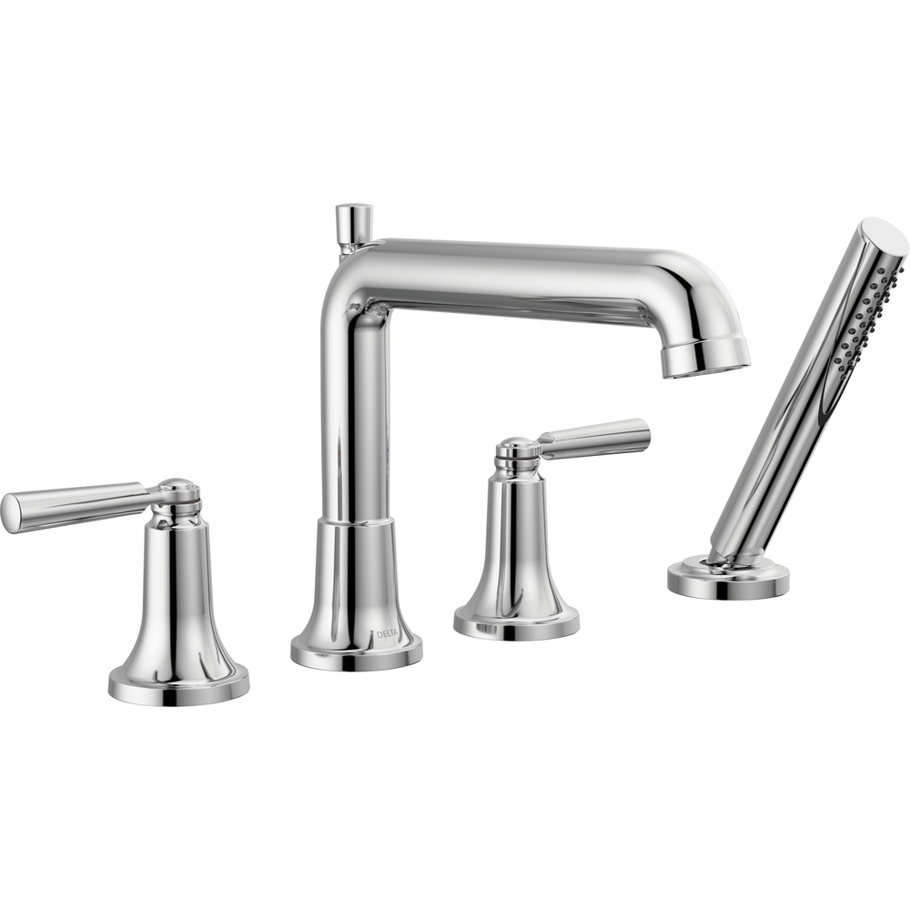 Roman Tub Trim with Hand Shower T4736 | Delta Faucet