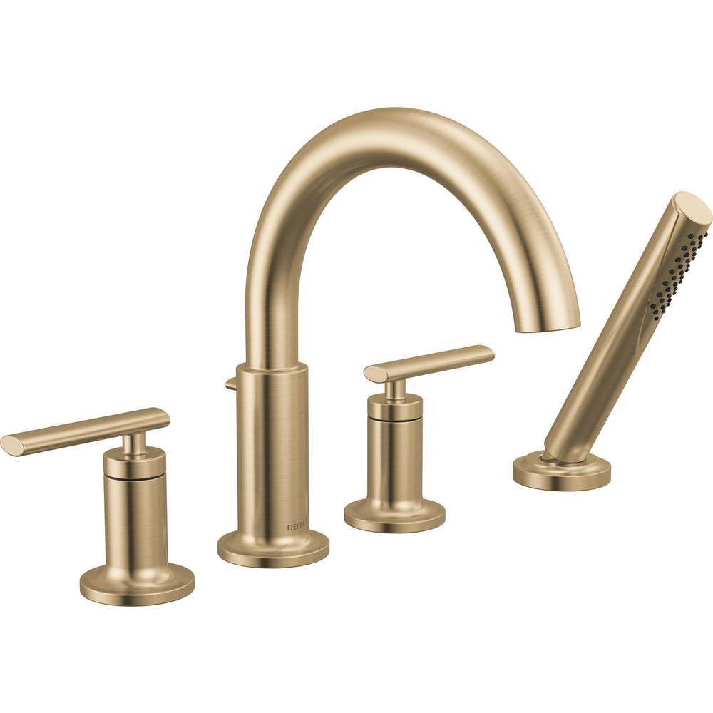 Roman Tub Trim with Hand Shower T4742-CZ | Delta Faucet