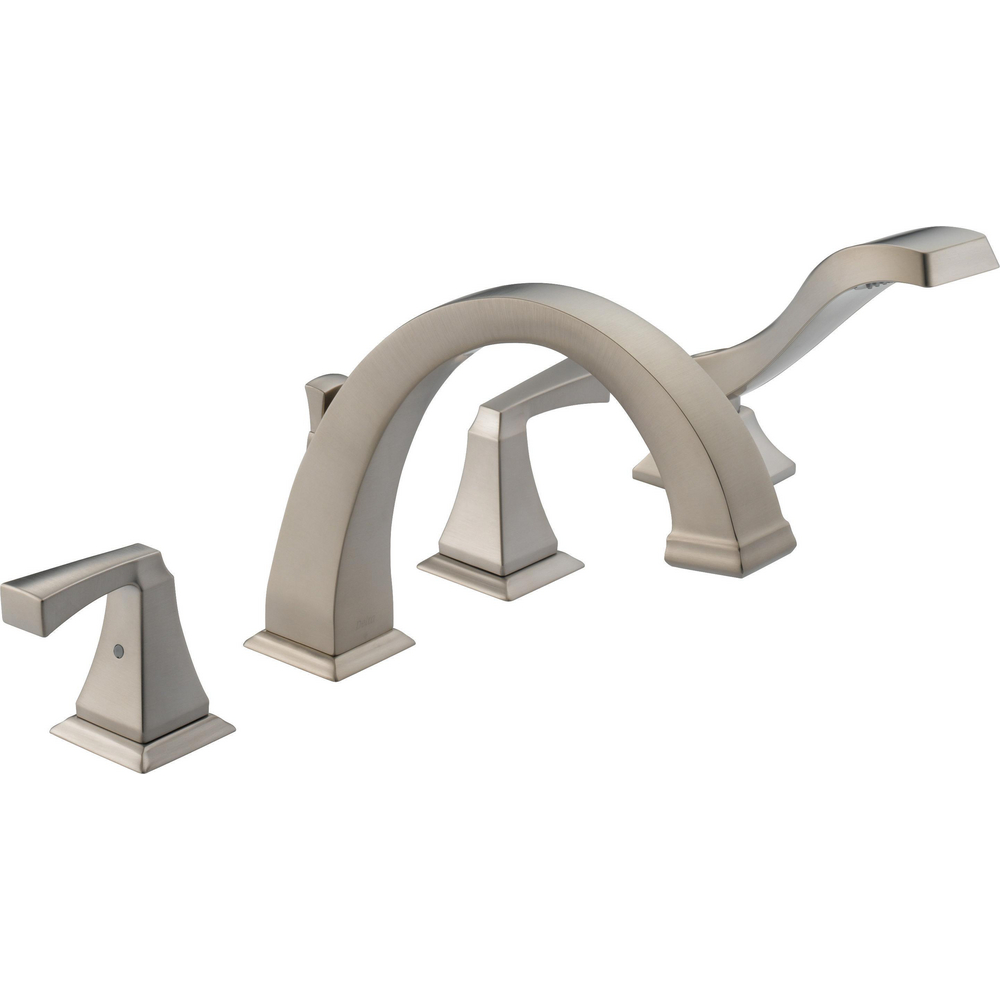 Roman Tub with Hand Shower Trim T4751SS Delta Faucet