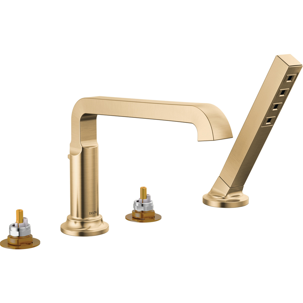 Roman Tub Trim with Hand Shower T4789-CZ-PR-LHP | Delta Faucet