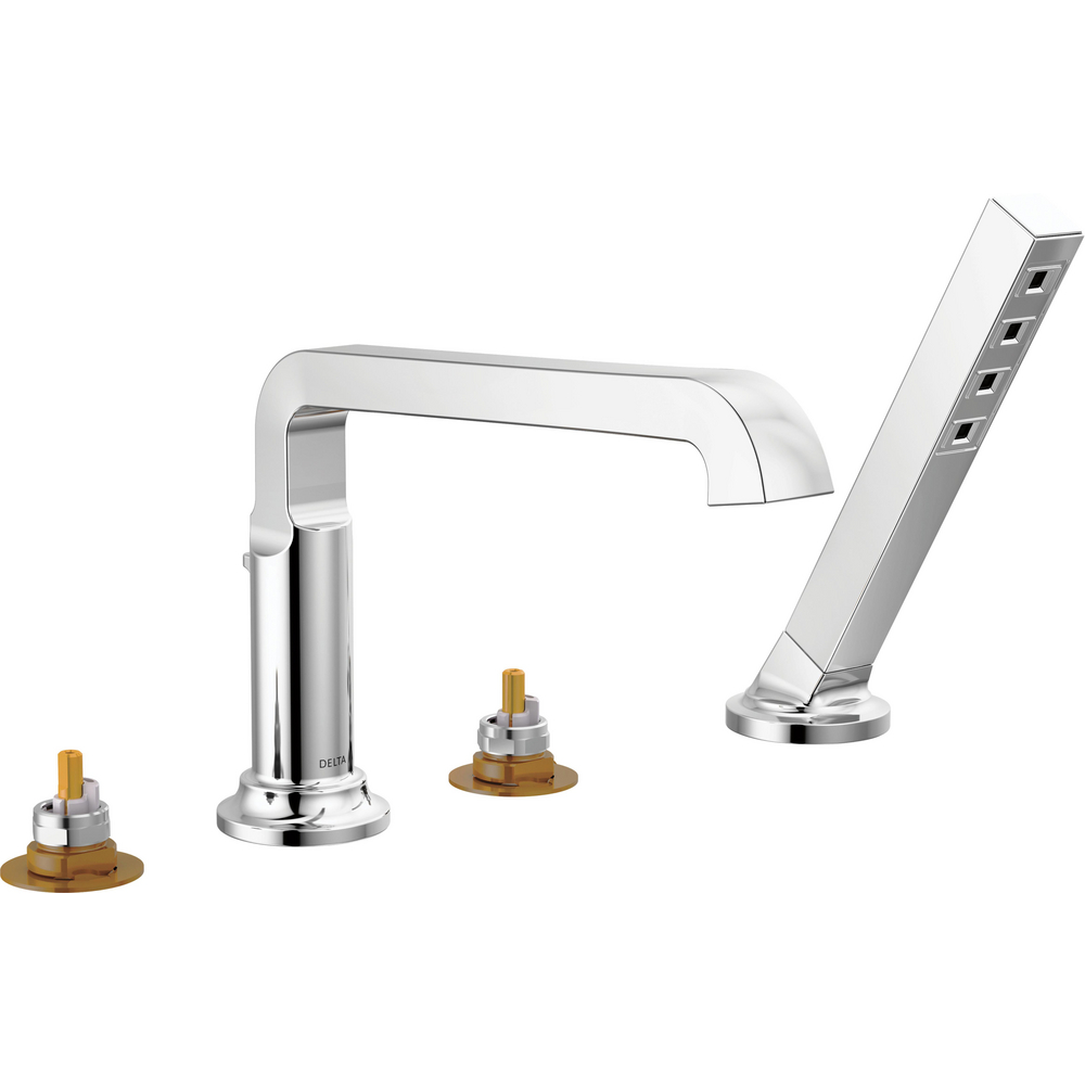 Roman Tub Trim with Hand Shower T4789-PR-LHP | Delta Faucet