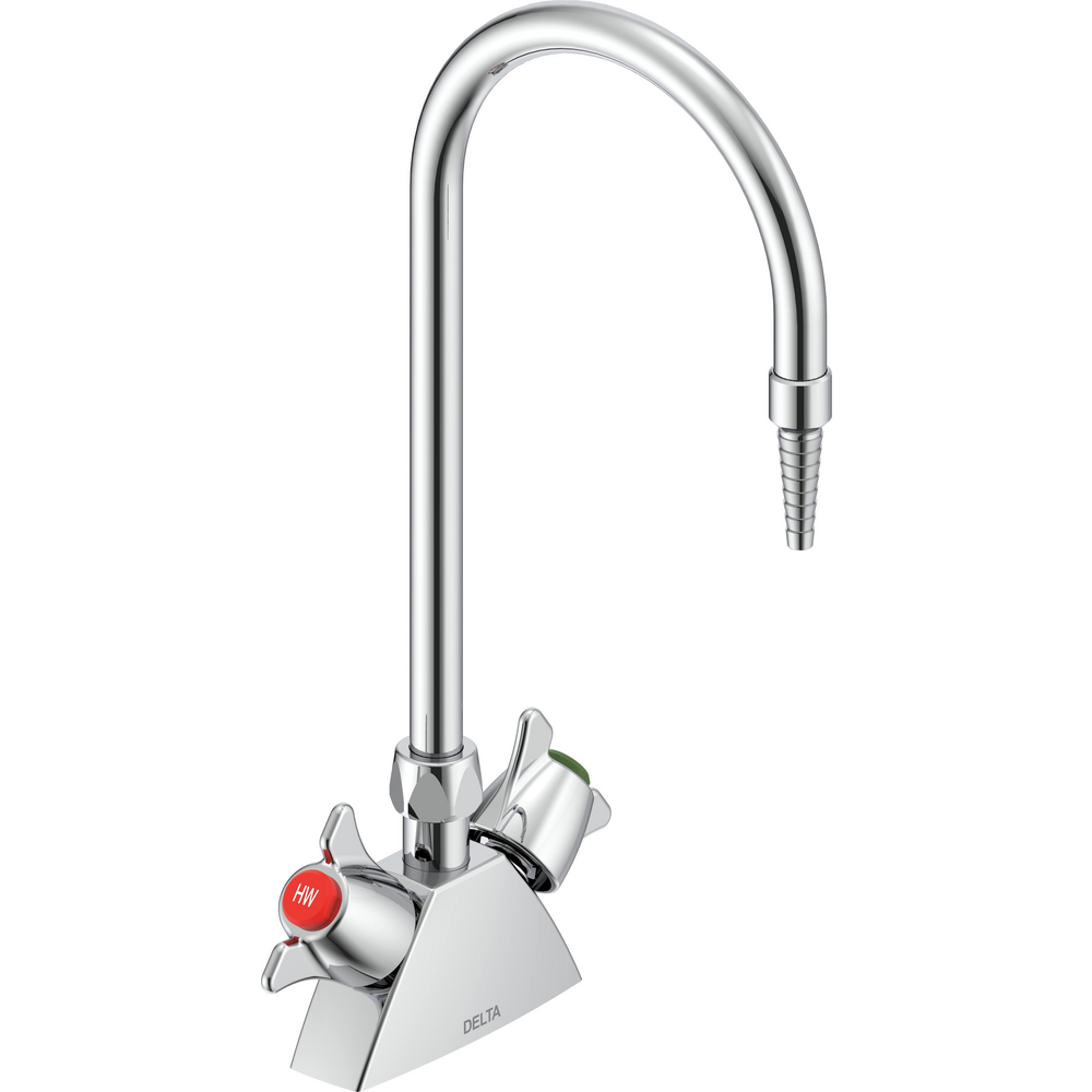 Two Handle Deckmount Laboratory Mixing Faucet W6700 Delta Faucet