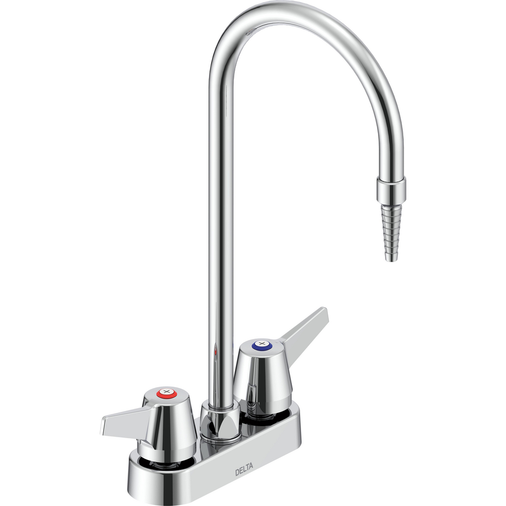 Two Handle 4 In Deckmount Laboratory Mixing Faucet W6720C Delta Faucet