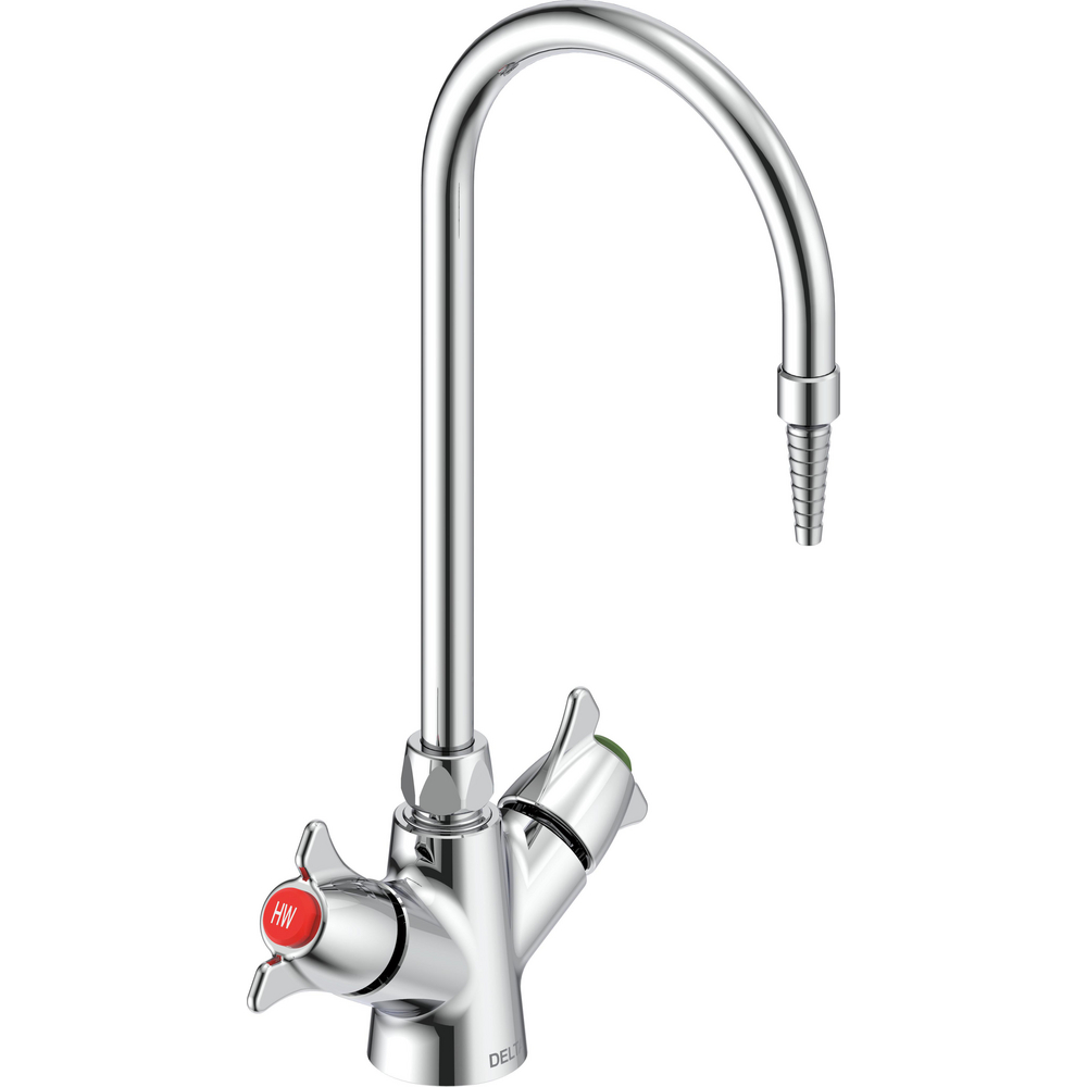 Two Handle Deck-mount Single Shank Laboratory Mixing Faucet W6760