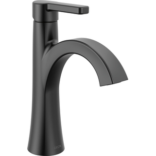 Mitigeur de lavabo mitigeur de salle de bain avec bec robinet de colonne d'eau froide, hauteur totale : 18 cm, noir-robinet lavabo vasque | Leroy Merlin